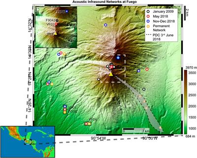 Characterization of Acoustic Infrasound Signals at Volcán de Fuego, Guatemala: A Baseline for Volcano Monitoring